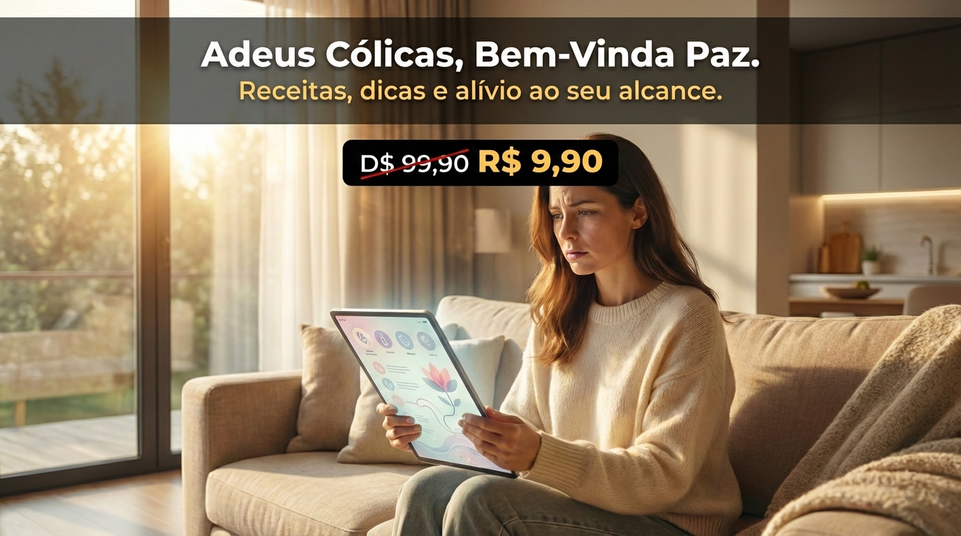 Protocolo Alívio Imediato: O Fim das Cólicas